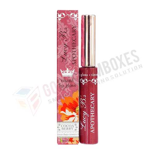 Download Lip Gloss Boxes | Buy Lip Gloss Packaging With 40% Off Yellowimages Mockups