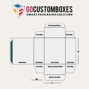 reverse tuck end packagaging boxes