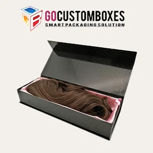 custom hair extension packaging